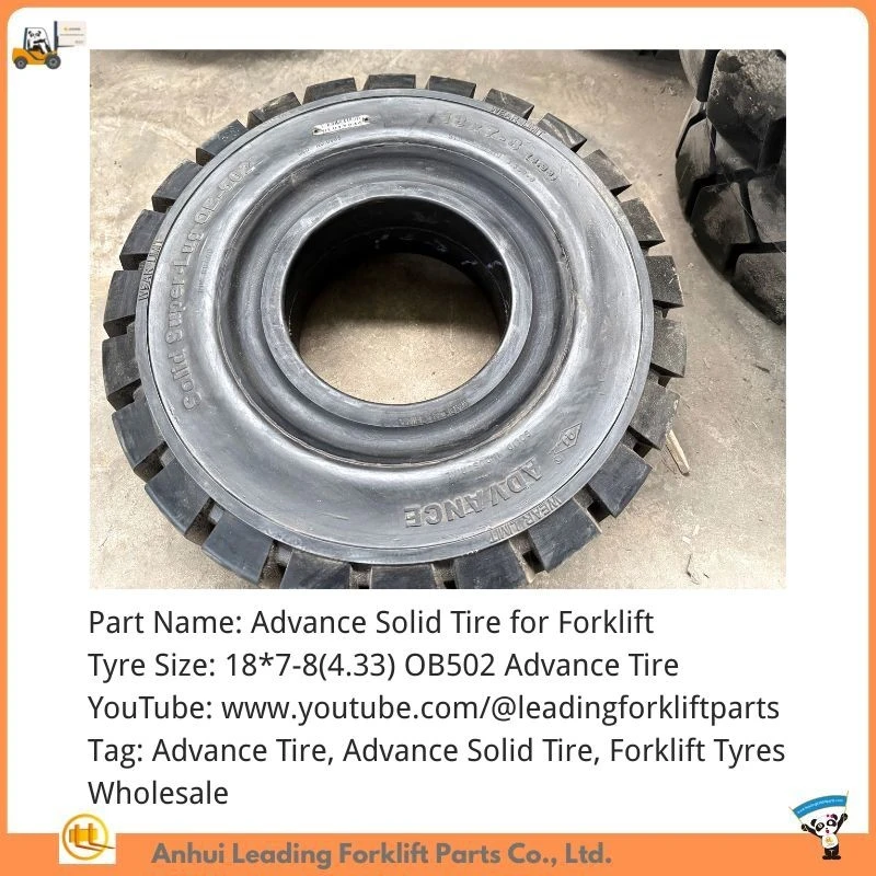 Advance forklift tires